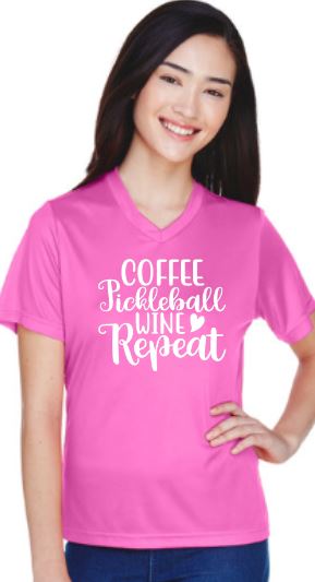 Coffee Pickleball Wine Repeat