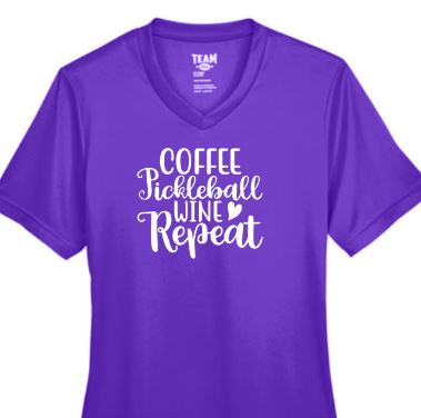 Coffee Pickleball Wine Repeat