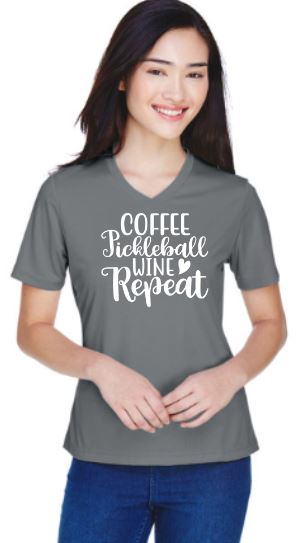 Coffee Pickleball Wine Repeat