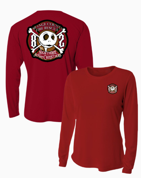 Station 82 - Nightmare Before Christmas LONG Sleeve Shirts