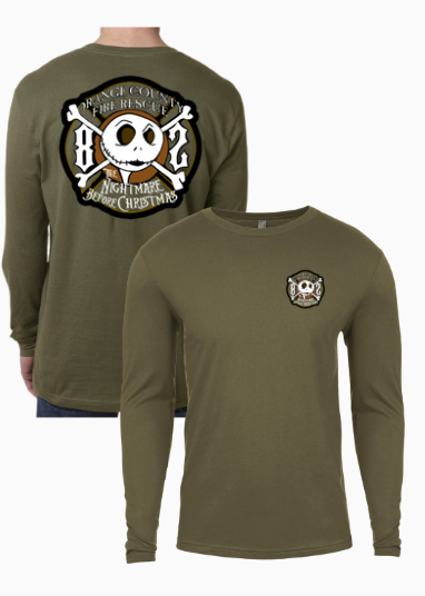 Station 82 - Nightmare Before Christmas LONG Sleeve Shirts