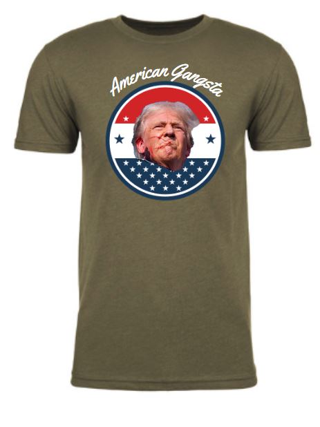 American Gansta Trump Shot Shirt