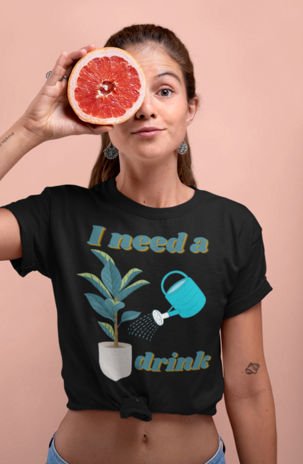I Need a Drink - Gardening Shirt