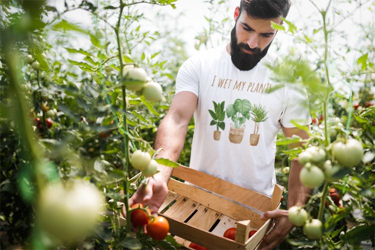 I Wet My Plants - Gardening Shirt