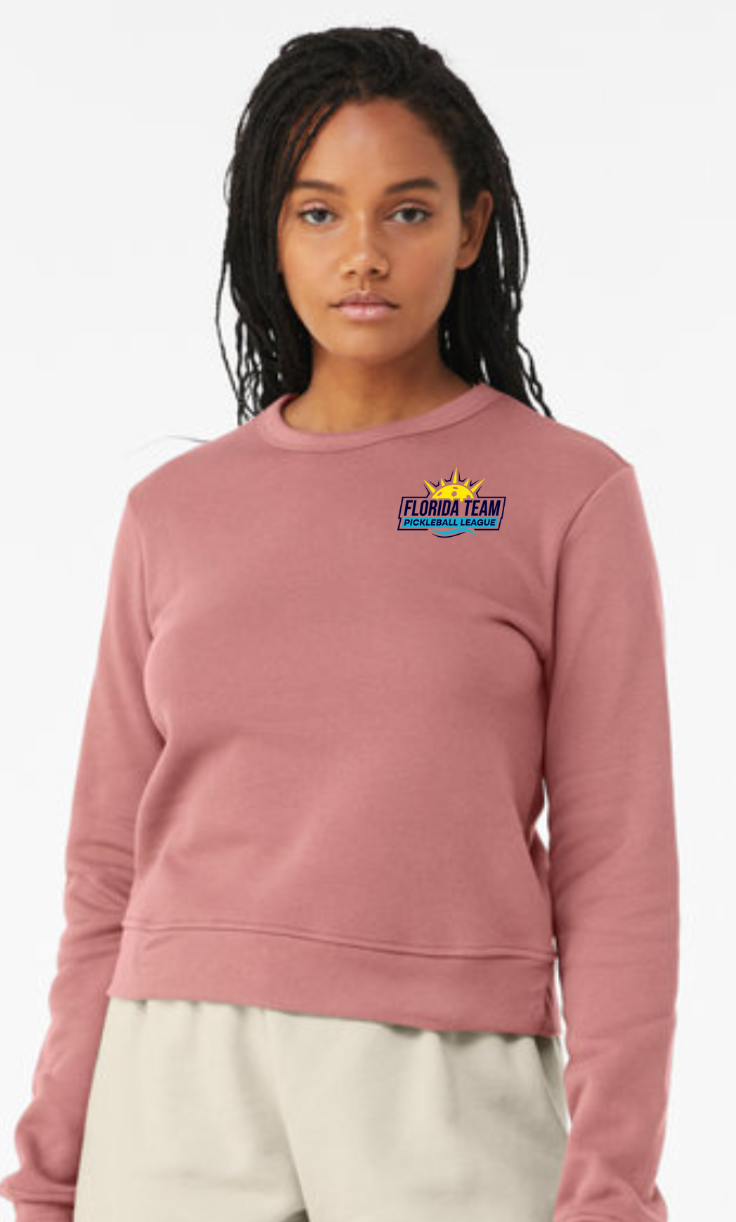 Florida Team Pickleball League Pullover Sweat Shirt - Womens