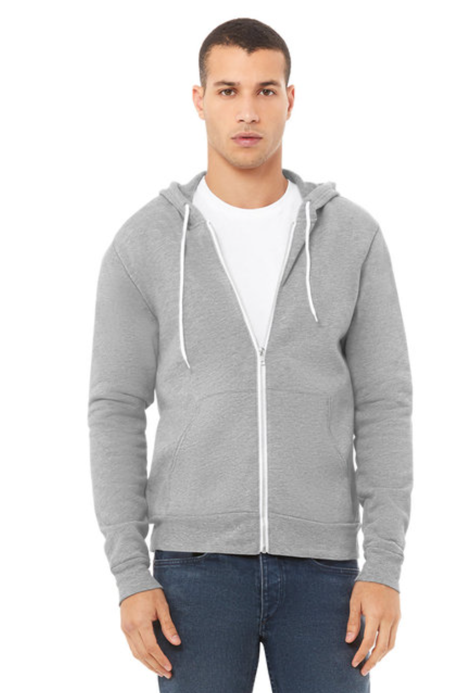 Unisex Custom Zip Up Hoodies
