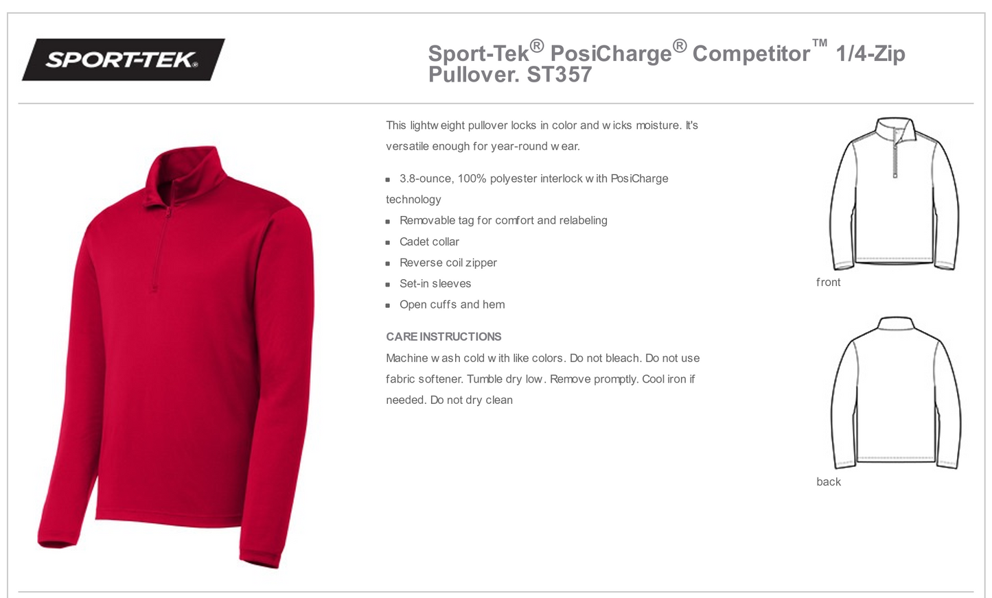 Quarter Zip Long Sleeve - LM Pickleball Club