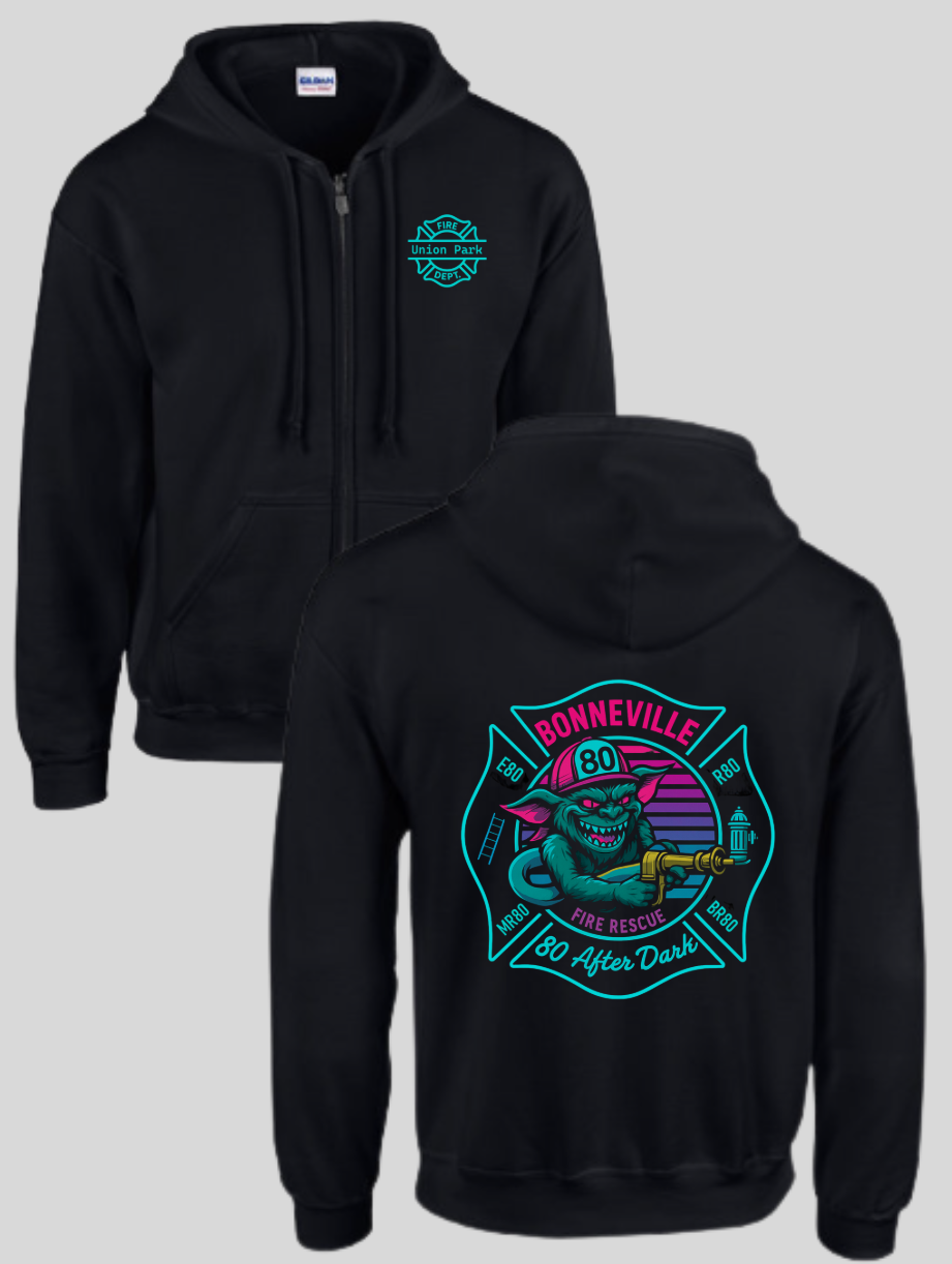 Station 80 - Union Park Fire Dept Hoodies