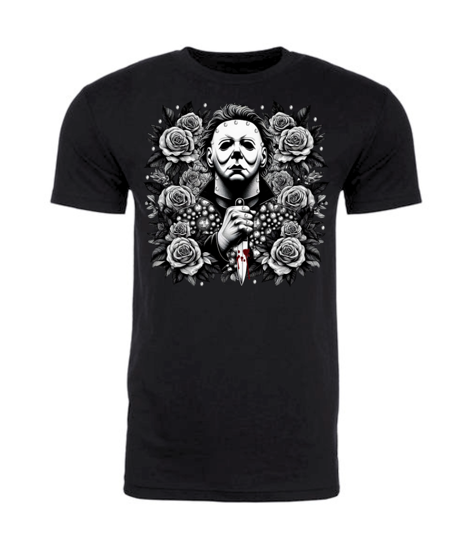 Michael Myers Rhinestone - Halloween Shirt