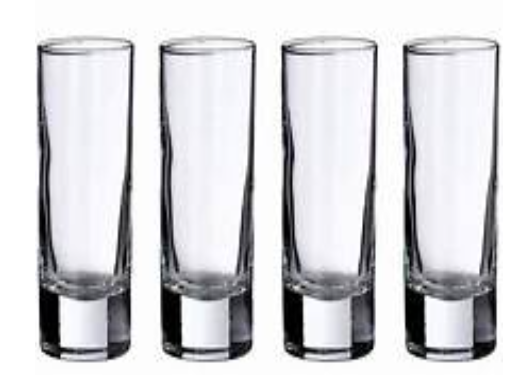 Customized Shot Glasses Set of 4
