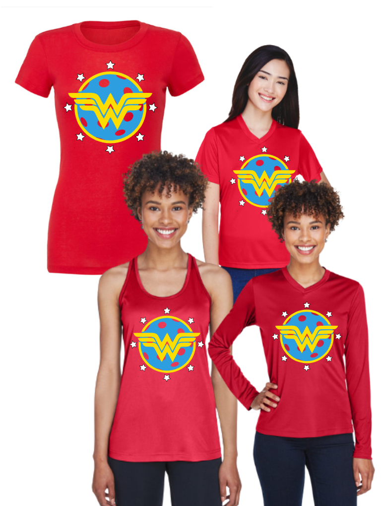 Wonder Woman Pickleball