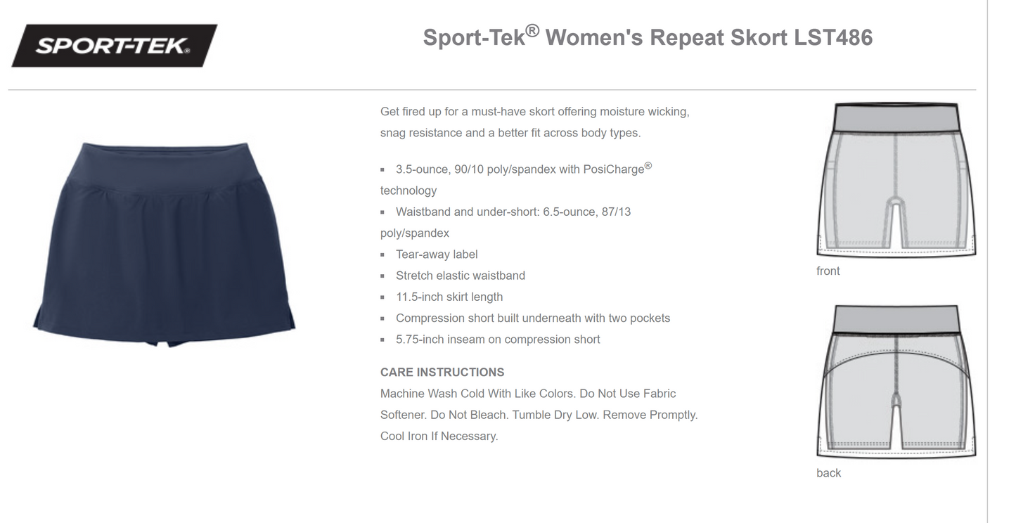 Skort - LM Pickleball Club