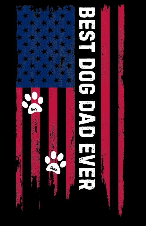 Best Dog Mom/Dad Ever CUSTOM with names
