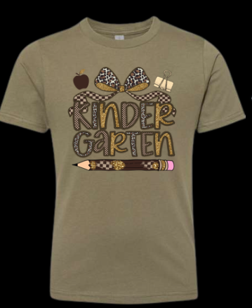 Kindergarten Leopard Print