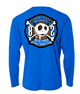 Station 82 - Nightmare Before Christmas LONG Sleeve Shirts