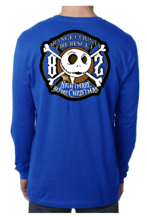 Station 82 - Nightmare Before Christmas LONG Sleeve Shirts