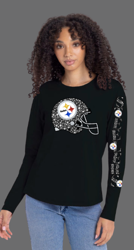 Pittsburg Steelers Rhinestone and Ladies NFL