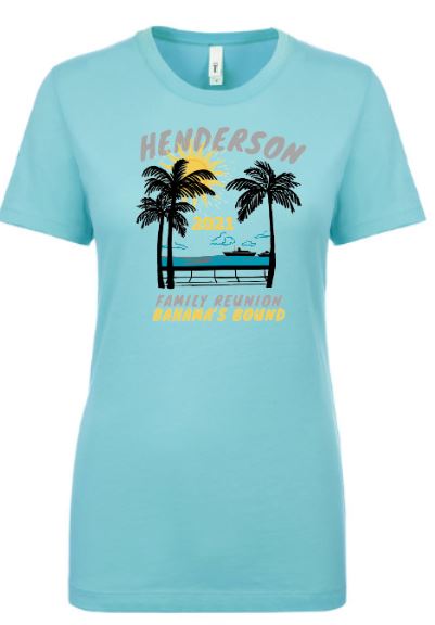 CUSTOM Cruise Birthday Family Reunion Travel Shirts