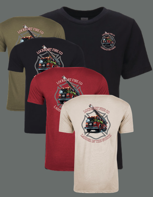 Station 40 - Lockhart Fire Co Adult Shirts