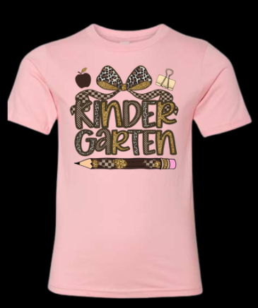 Kindergarten Leopard Print