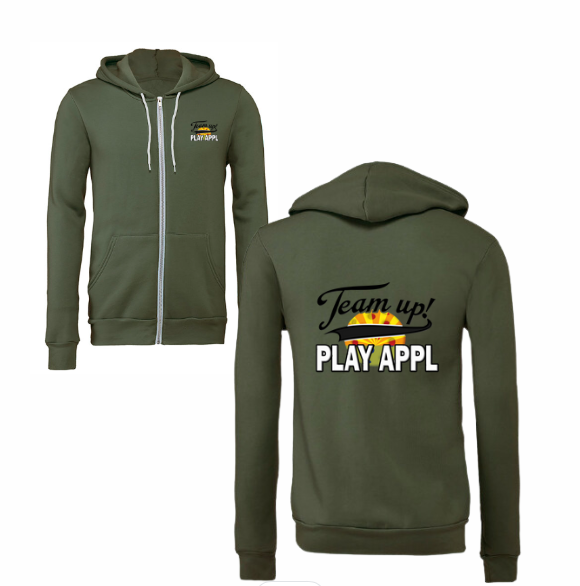 Arizona Pickleball Players League Zip Up Hoodie - APPL