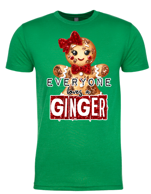 Everybody Loves a Ginger - Christmas Holiday Shirt