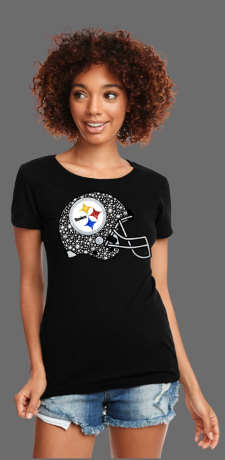 Pittsburg Steelers Rhinestone and Ladies NFL