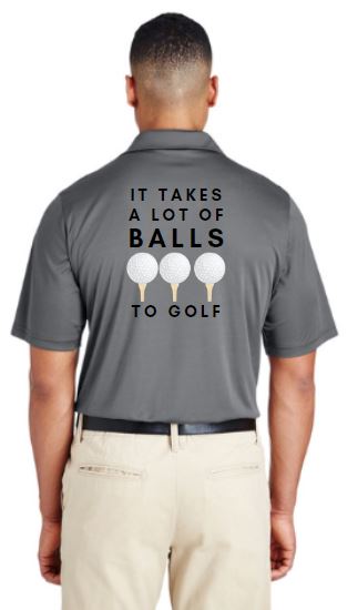 It Takes a Lot of Balls to Golf