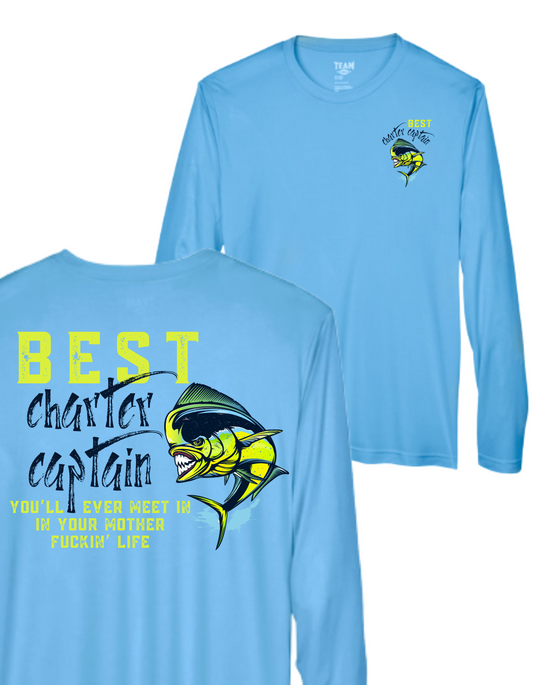 Best Charter Captain Fishing Shirt