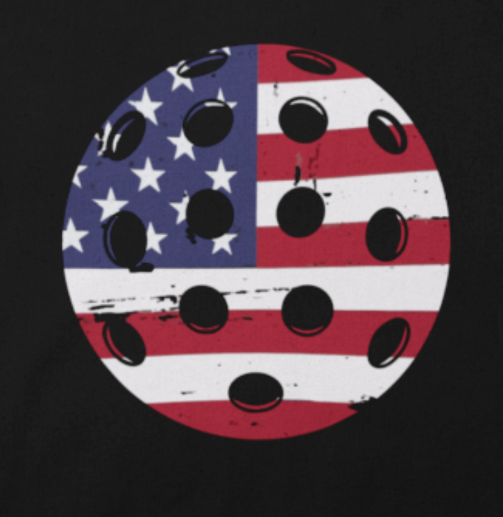 American Flag Pickleball