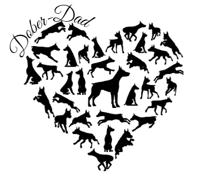 Doberman Heart - Dober-Mom & Dober-Dad