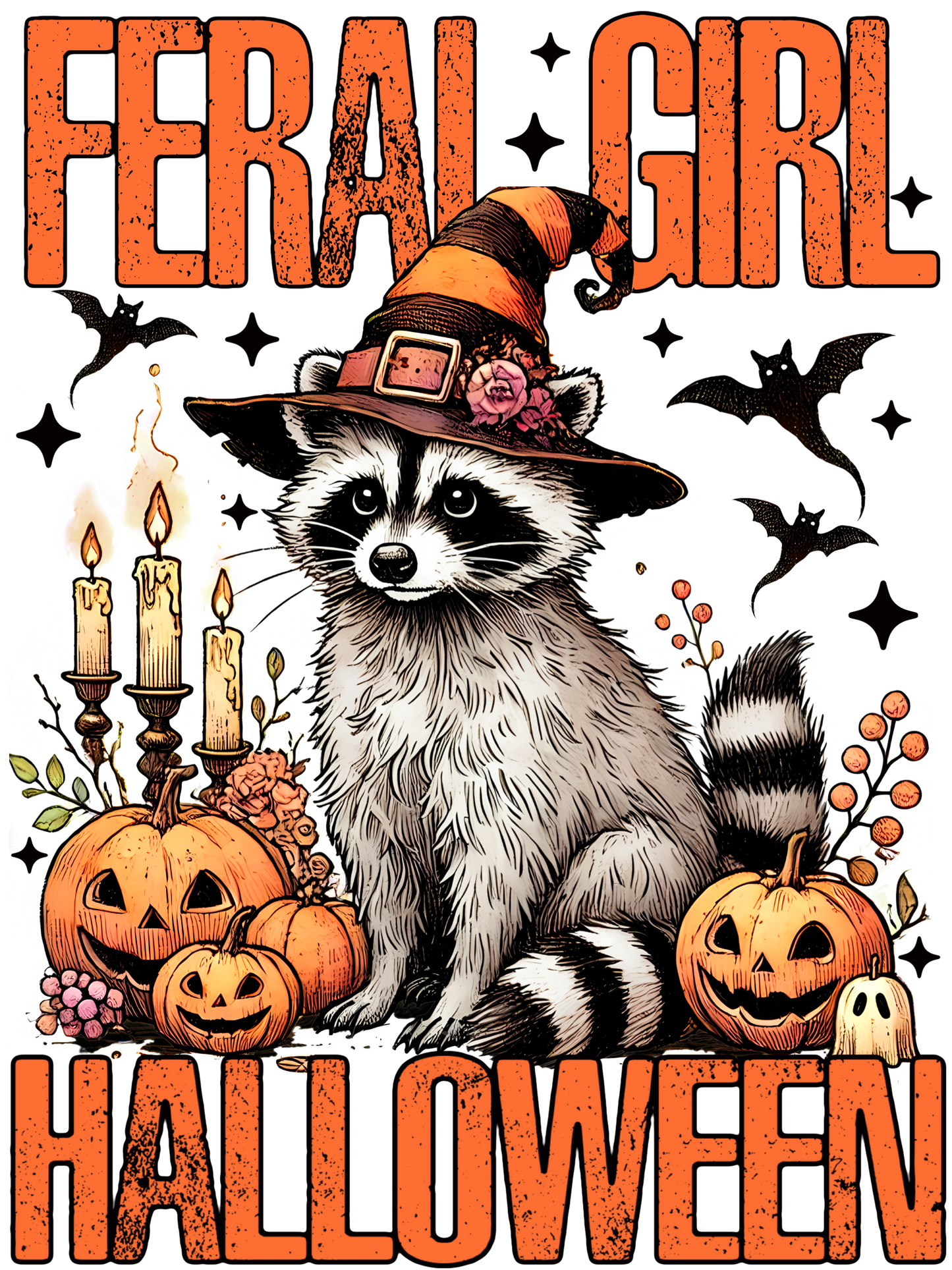 Feral Girl - Halloween Shirt