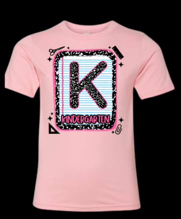 Kindergarten Notebook Paper Shirt