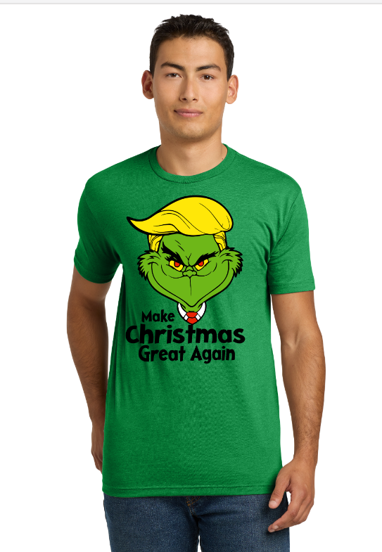 MCGA (MAGA) Trump - Christmas Holiday Shirt