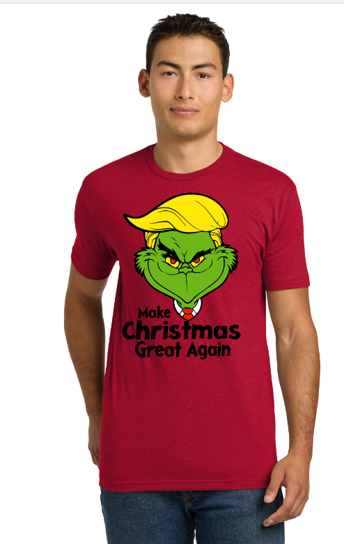 MCGA (MAGA) Trump - Christmas Holiday Shirt