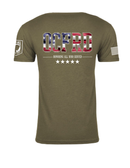 OCFRD Honors Veterans - ON Duty Shirt