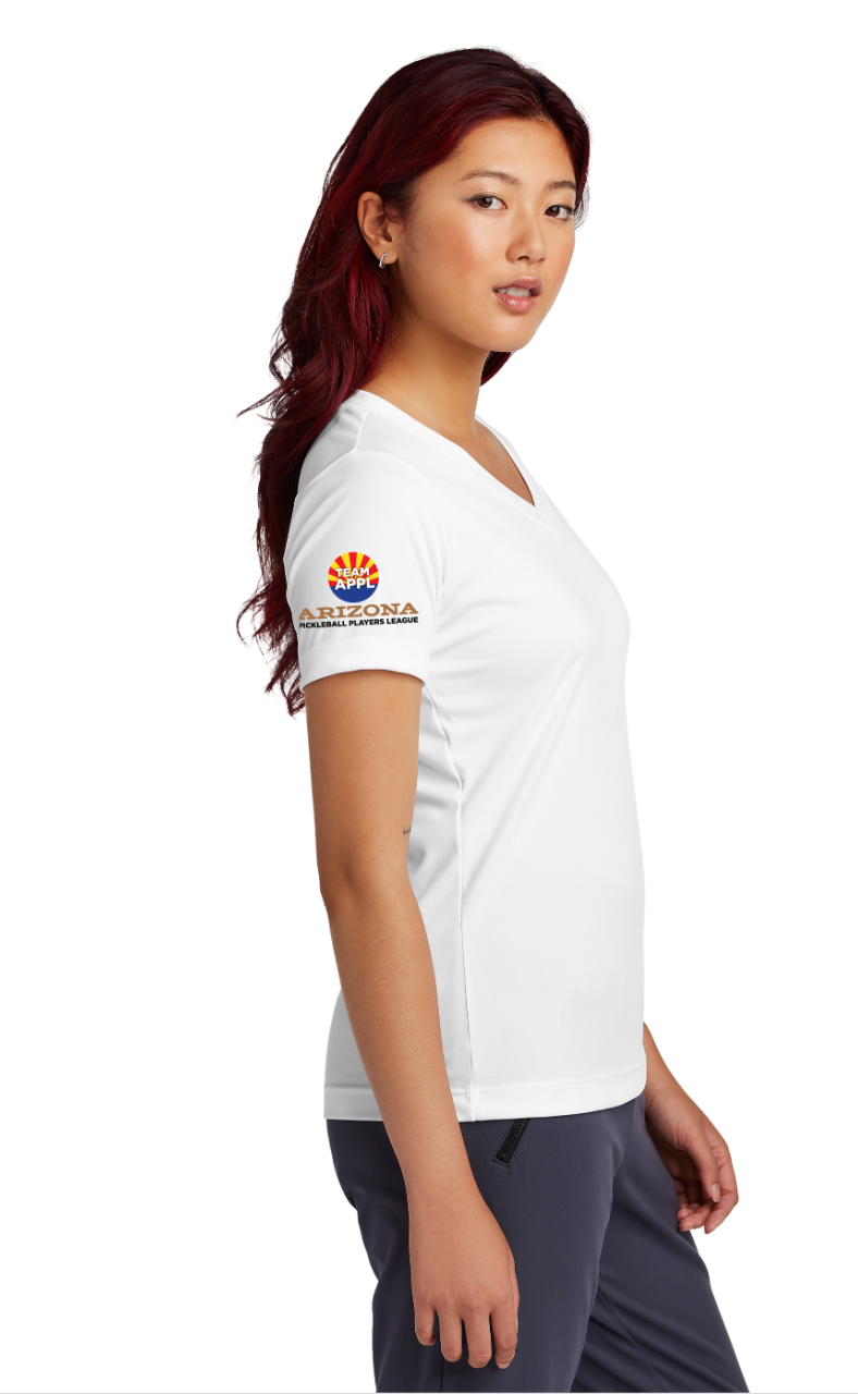 Women's SHORT Sleeve V-Neck  - Arizona Pickleball Players League