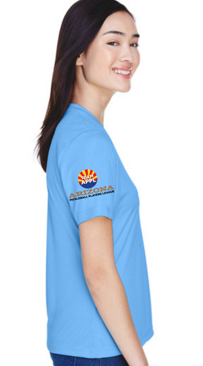 Women's SHORT Sleeve V-Neck  - Arizona Pickleball Players League