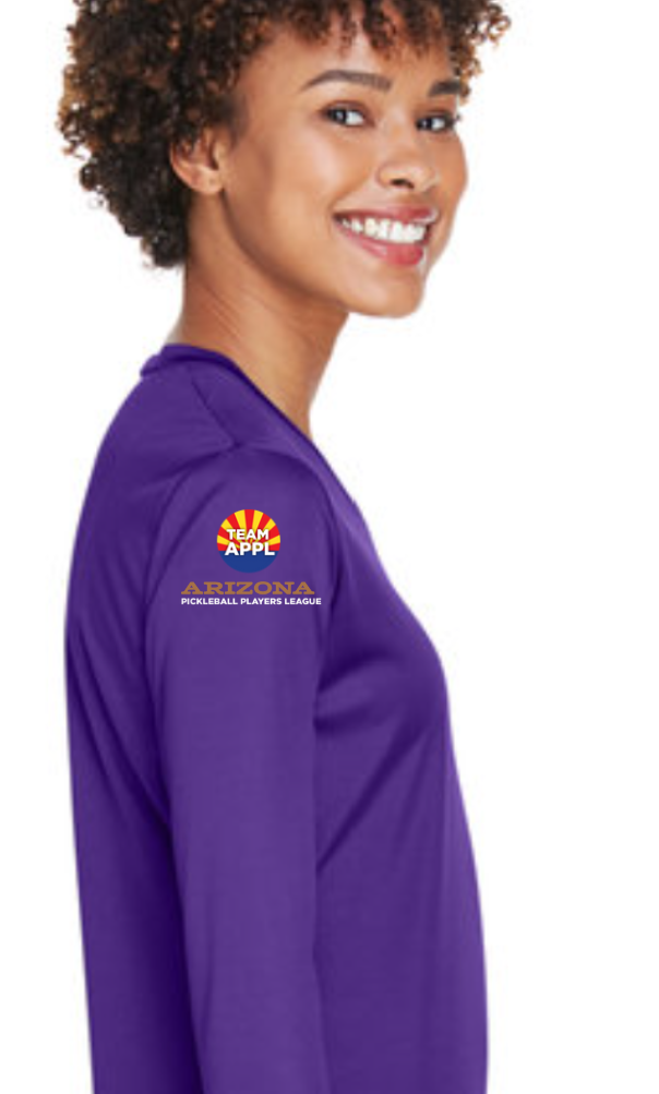 Women's LONG Sleeve V-Neck - Arizona Pickleball Players League