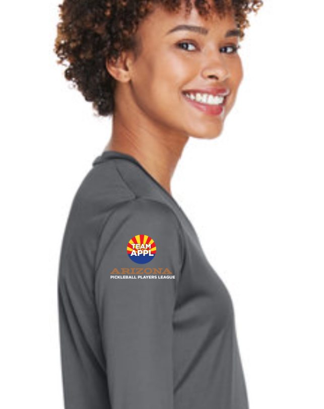 Women's LONG Sleeve V-Neck - Arizona Pickleball Players League