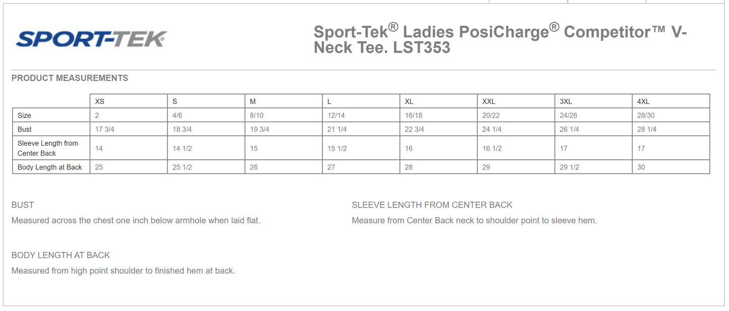 Women's SHORT Sleeve V-Neck  - Arizona Pickleball Players League