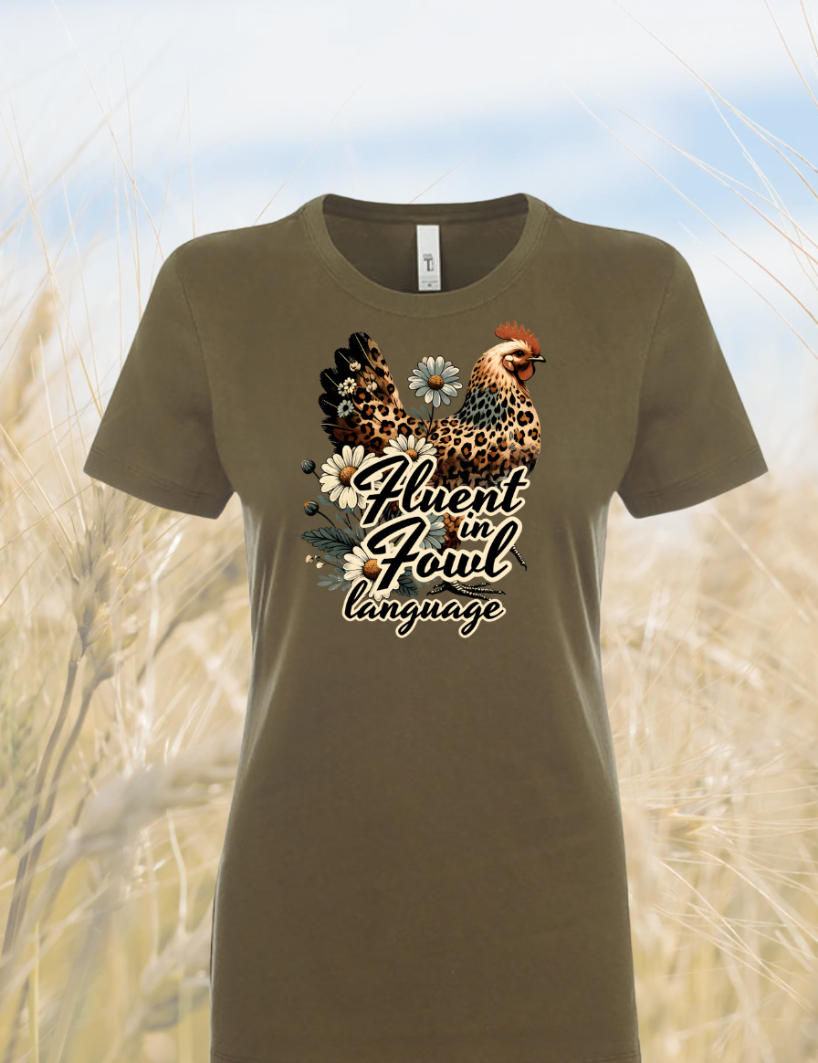 Foul Language Chicken Shirt