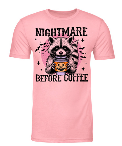 Nightmare Before Coffee - Halloween Shirt