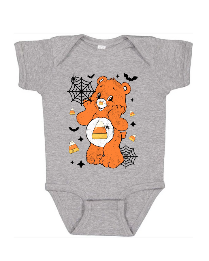 Care Bear & Candy Corn- Halloween Shirt