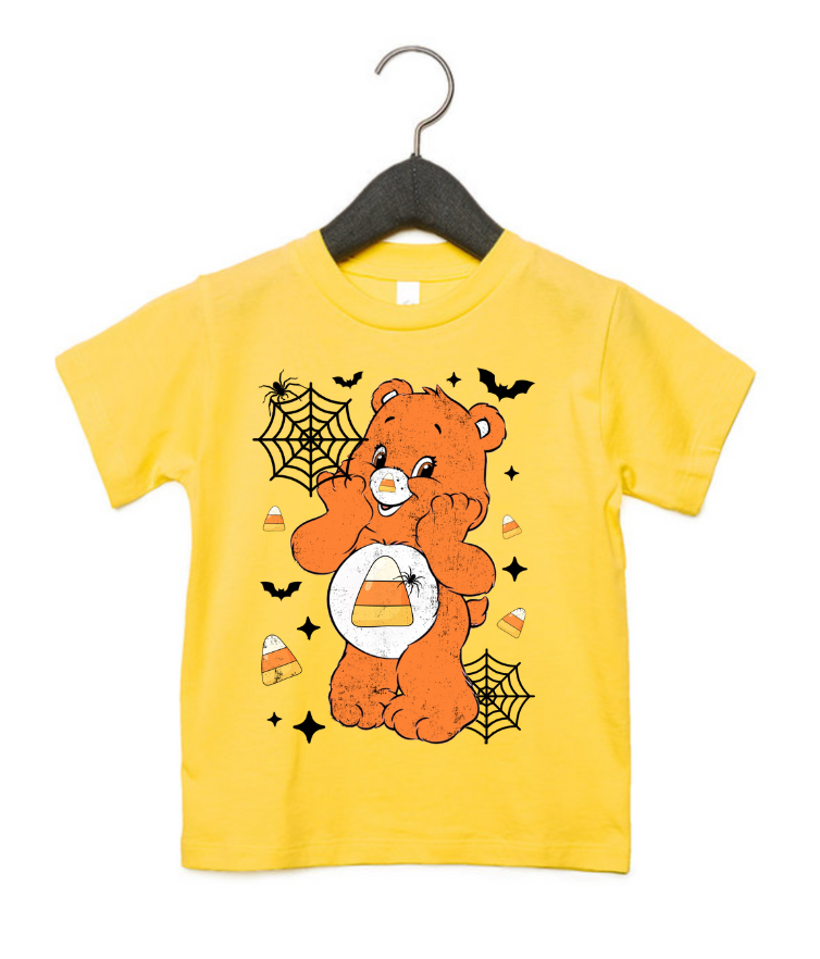 Care Bear & Candy Corn- Halloween Shirt