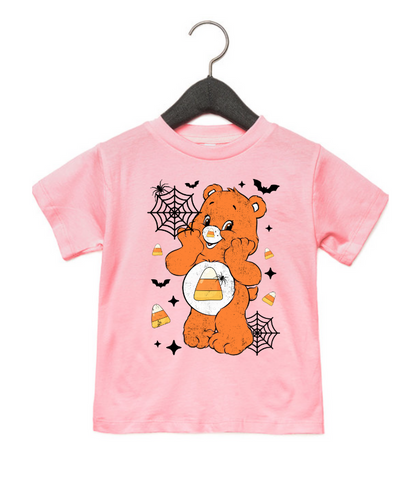 Care Bear & Candy Corn- Halloween Shirt