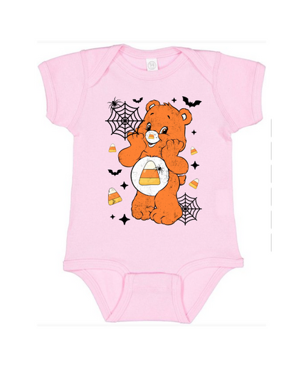 Care Bear & Candy Corn- Halloween Shirt