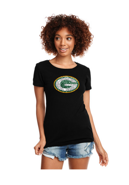 Green Bay Packers Rhinestone and Ladies NFL