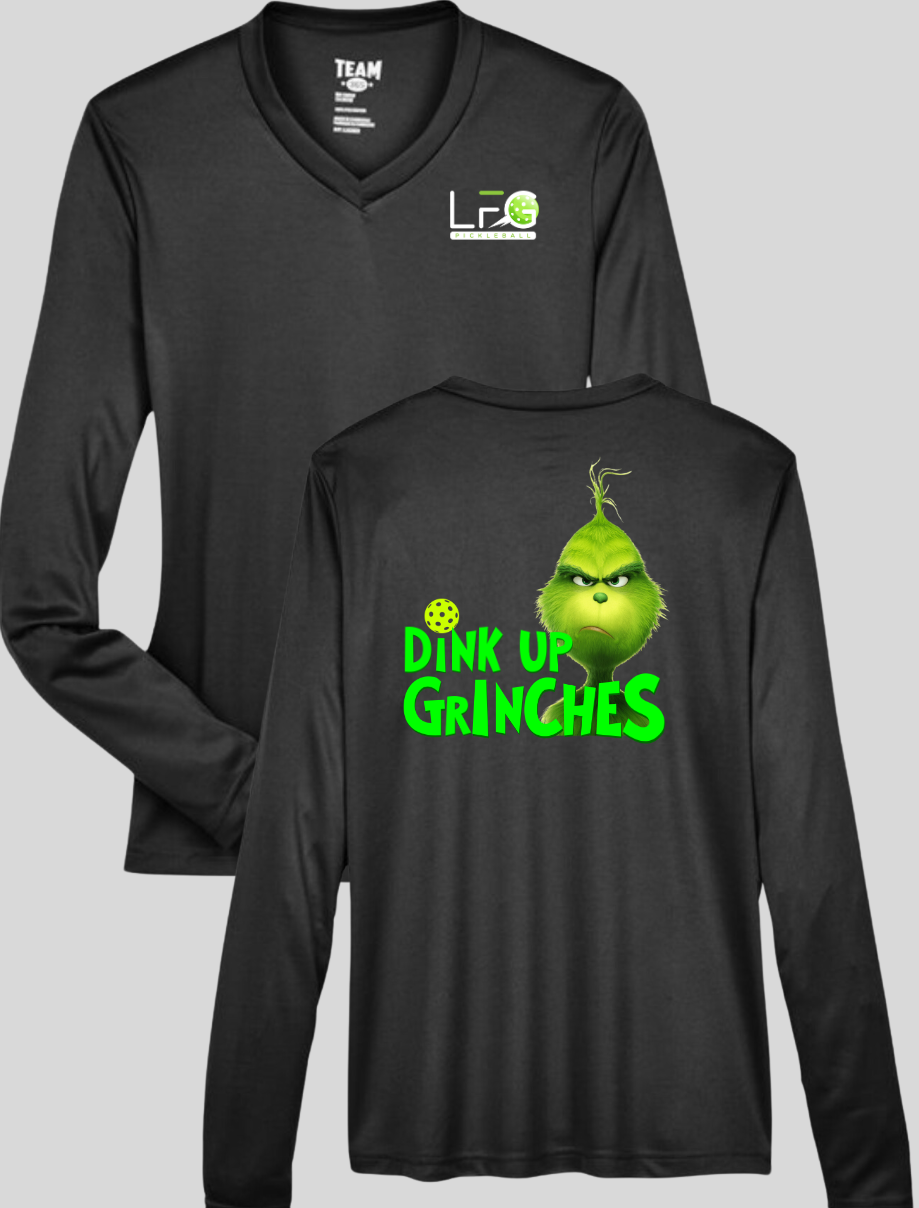 Dink Up Grinches - Holiday Pickleball Shirt