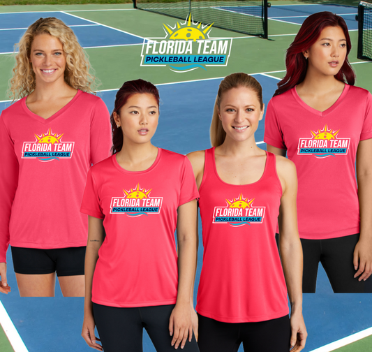 Hot Coral - Florida Team Pickleball League